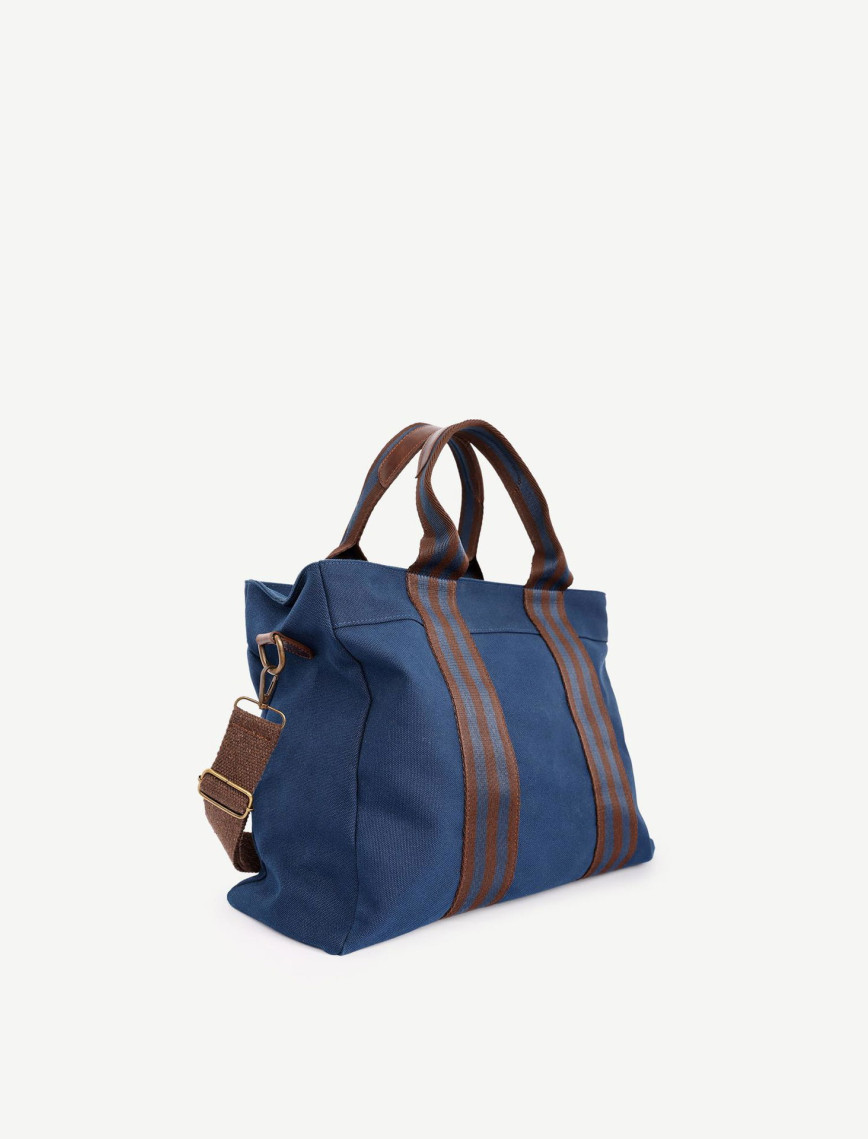 YARGICI Kolon Detaylı Canvas El Çantası YARGICI Kolon Detaylı Canvas El Çantası