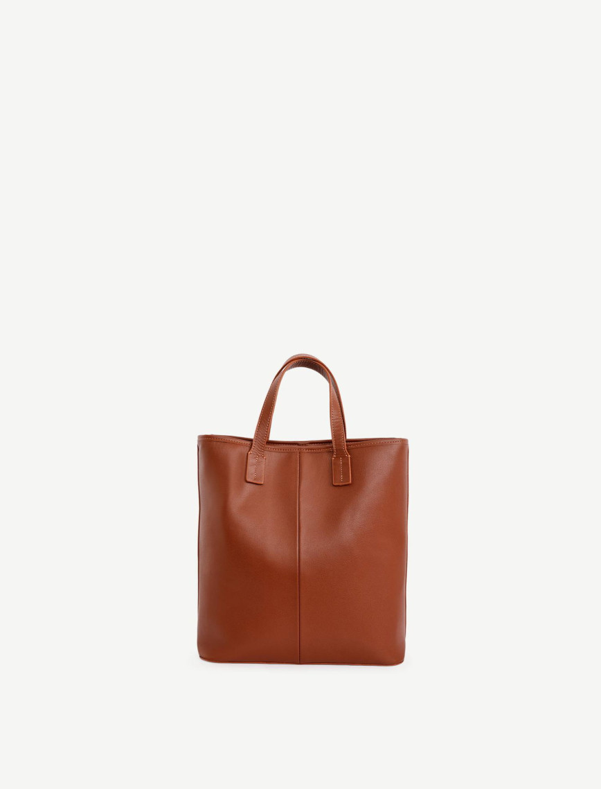 YARGICI Fermuarlı Deri El Çantası YARGICI Fermuarlı Deri El Çantası