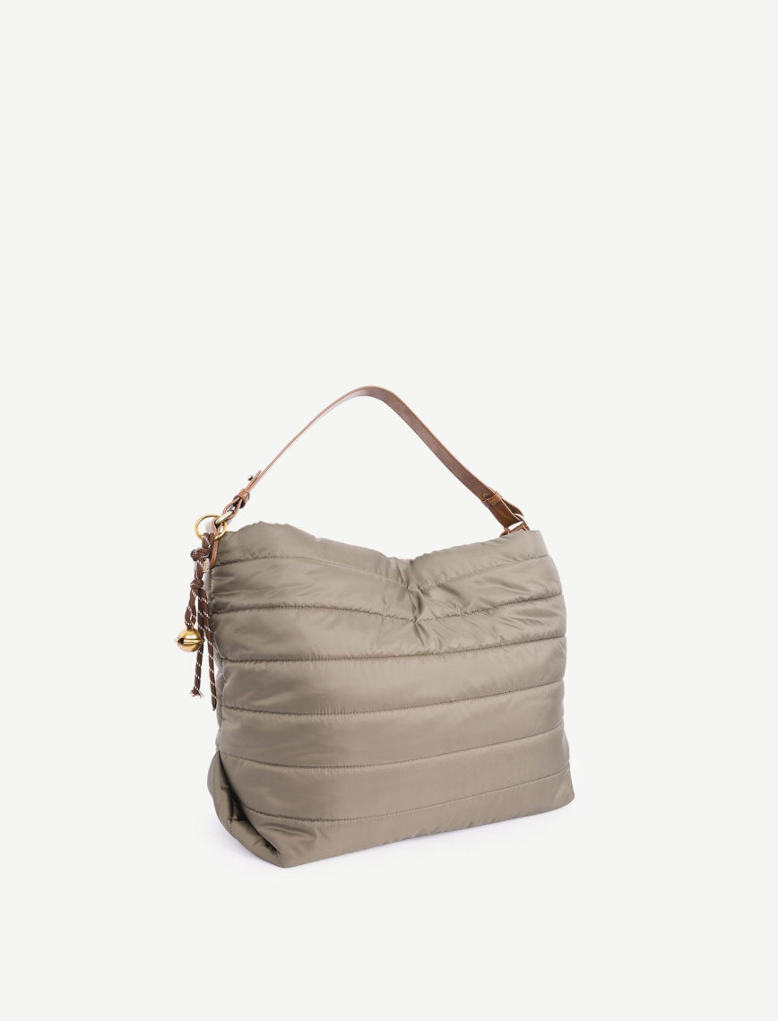 YARGICI Kapitone Kumaş Omuz Çantası YARGICI Kapitone Kumaş Omuz Çantası