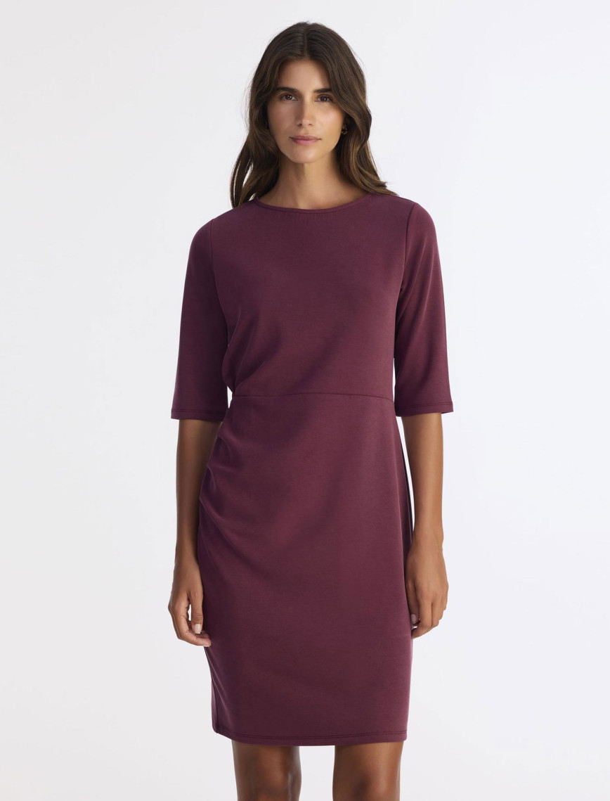 YARGICI Drape Detaylı Kısa Elbise YARGICI Drape Detaylı Kısa Elbise