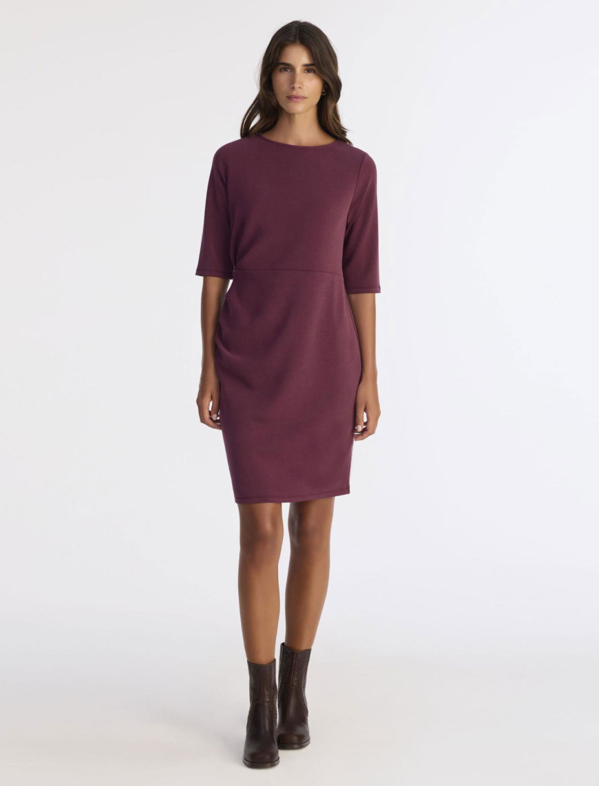 YARGICI Drape Detaylı Kısa Elbise YARGICI Drape Detaylı Kısa Elbise