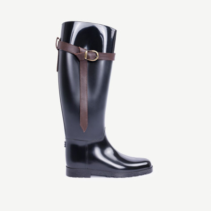 YARGICI Deri Atkılı Yağmur Çizmesi YARGICI Deri Atkılı Yağmur Çizmesi