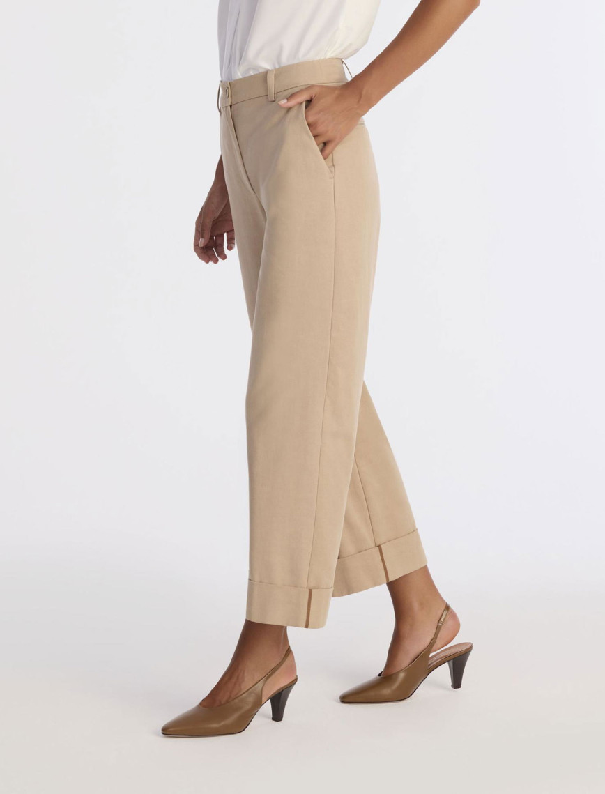 YARGICI Düz Yüksek Bel Pantolon YARGICI Düz Yüksek Bel Pantolon