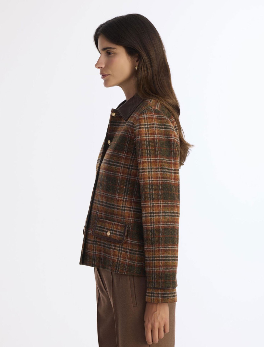 YARGICI Cropped Gömlek Yaka Uzun Kol Ceket YARGICI Cropped Gömlek Yaka Uzun Kol Ceket