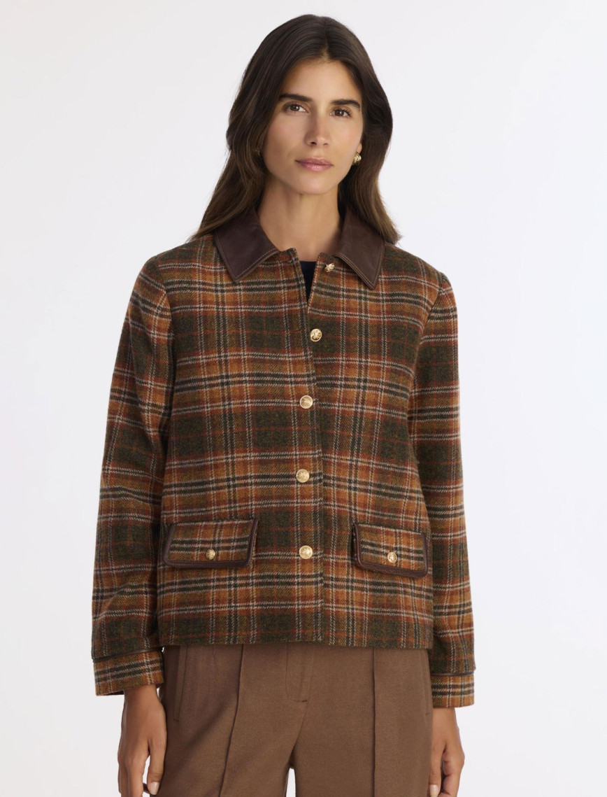 YARGICI Cropped Gömlek Yaka Uzun Kol Ceket YARGICI Cropped Gömlek Yaka Uzun Kol Ceket