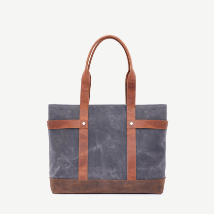 YARGICI Deri Garnili Kumaş Omuz Çantası YARGICI Deri Garnili Kumaş Omuz Çantası