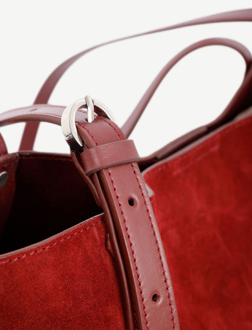 YARGICI Süet Deri Omuz Çantası YARGICI Süet Deri Omuz Çantası