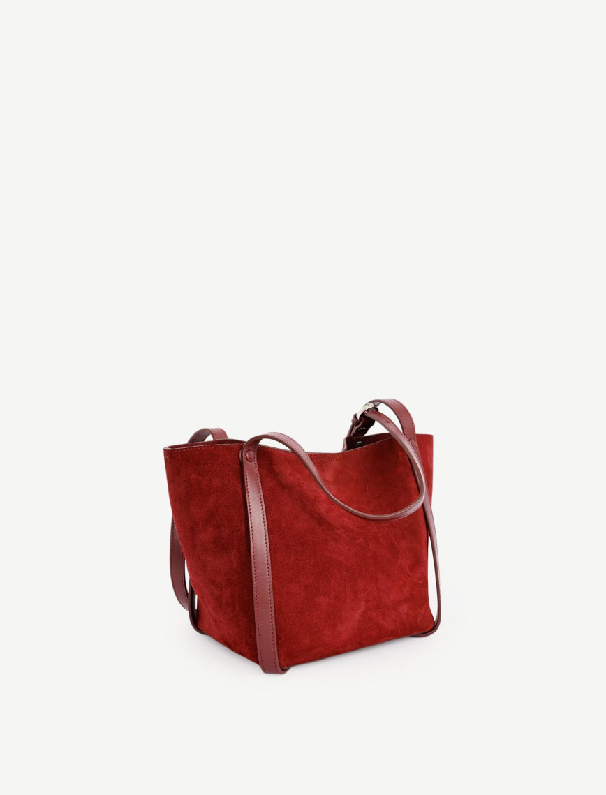 YARGICI Süet Deri Omuz Çantası YARGICI Süet Deri Omuz Çantası