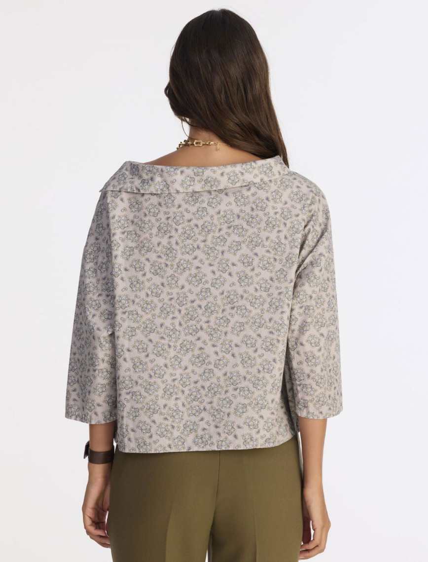 YARGICI Regular Kayık Yaka Uzun Kol Bluz YARGICI Regular Kayık Yaka Uzun Kol Bluz