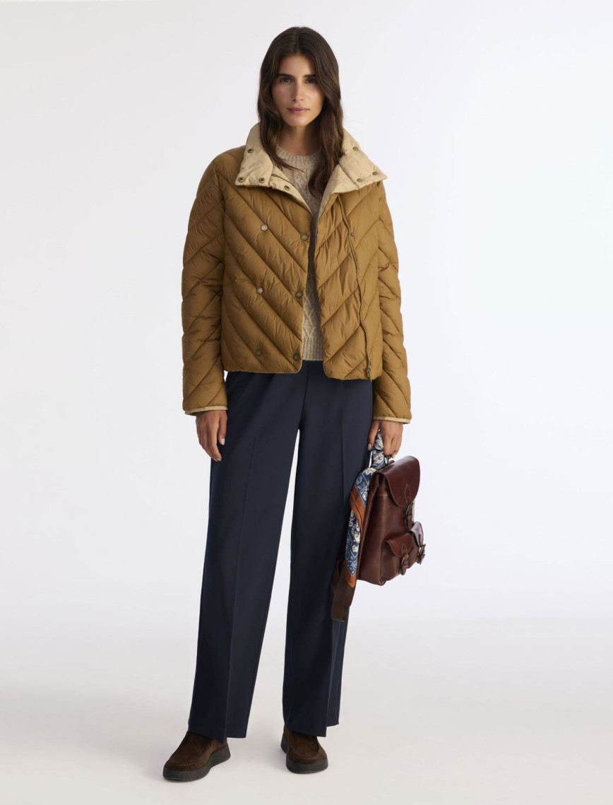 Regular Dik Yaka Uzun Kol Mont Regular Dik Yaka Uzun Kol Mont