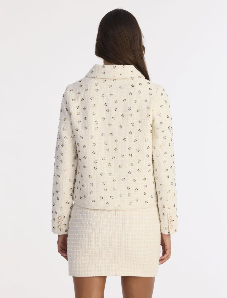 YARGICI Cropped Bisiklet Yaka Uzun Kol Ceket YARGICI Cropped Bisiklet Yaka Uzun Kol Ceket