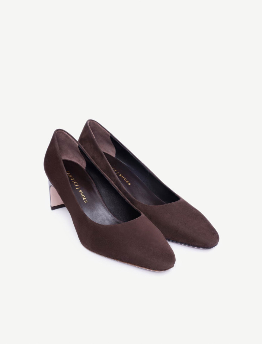 YARGICI Deri Topuklu Ayakkabı YARGICI Deri Topuklu Ayakkabı