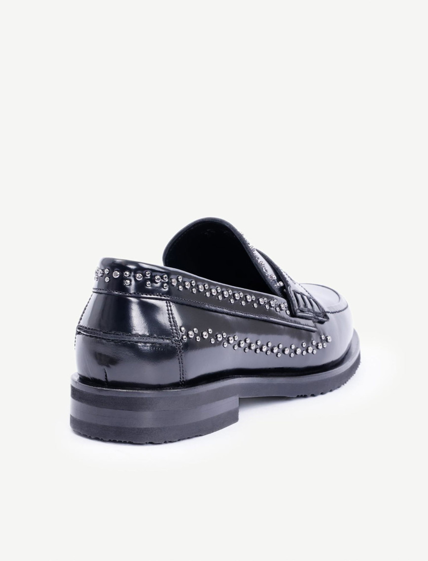 YARGICI Zımba Detaylı Deri Loafer YARGICI Zımba Detaylı Deri Loafer