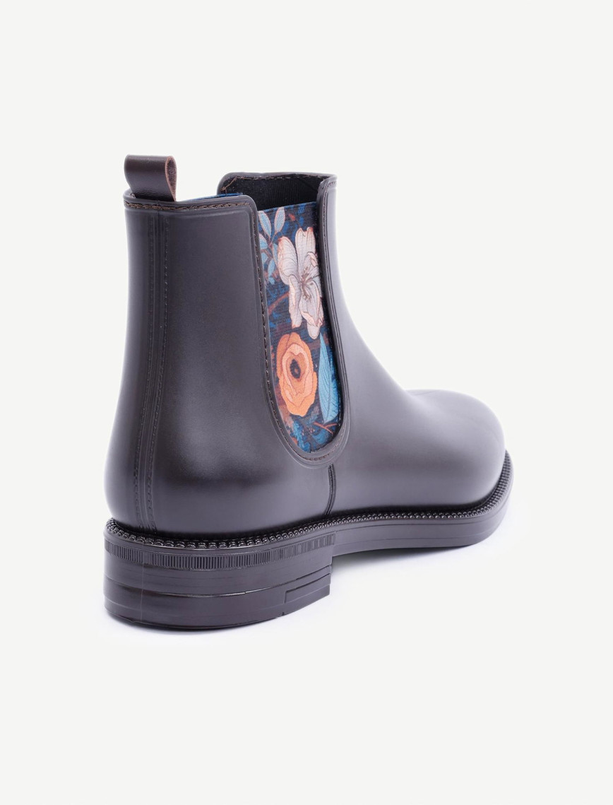 YARGICI Çiçek Baskılı Lastikli Yağmur Botu YARGICI Çiçek Baskılı Lastikli Yağmur Botu