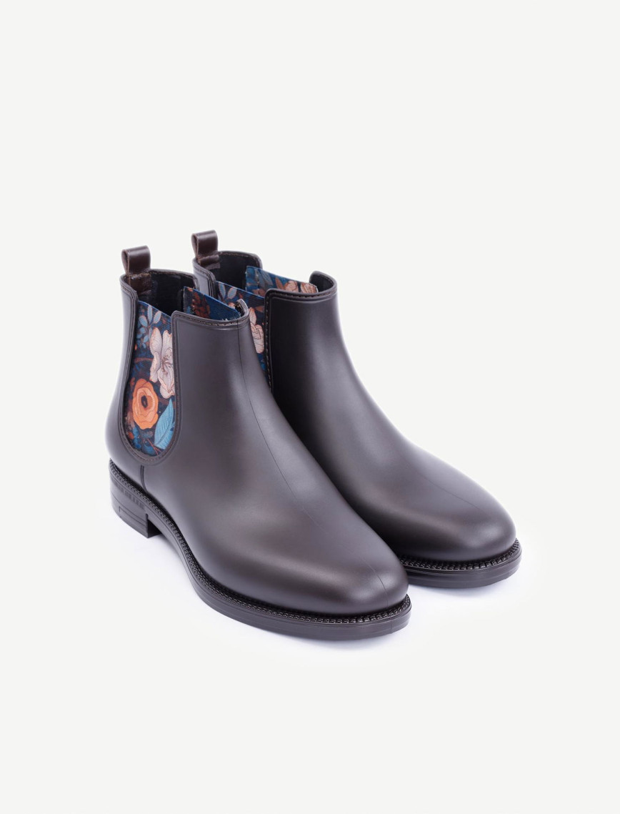 YARGICI Çiçek Baskılı Lastikli Yağmur Botu YARGICI Çiçek Baskılı Lastikli Yağmur Botu