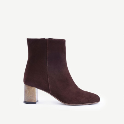 YARGICI Metal Ökçeli Deri Topuklu Bot YARGICI Metal Ökçeli Deri Topuklu Bot