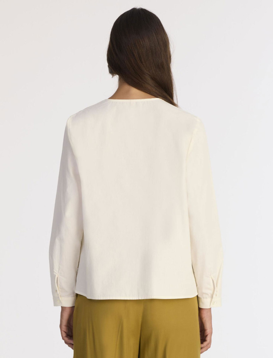 YARGICI Regular V Yaka Uzun Kol Bluz YARGICI Regular V Yaka Uzun Kol Bluz