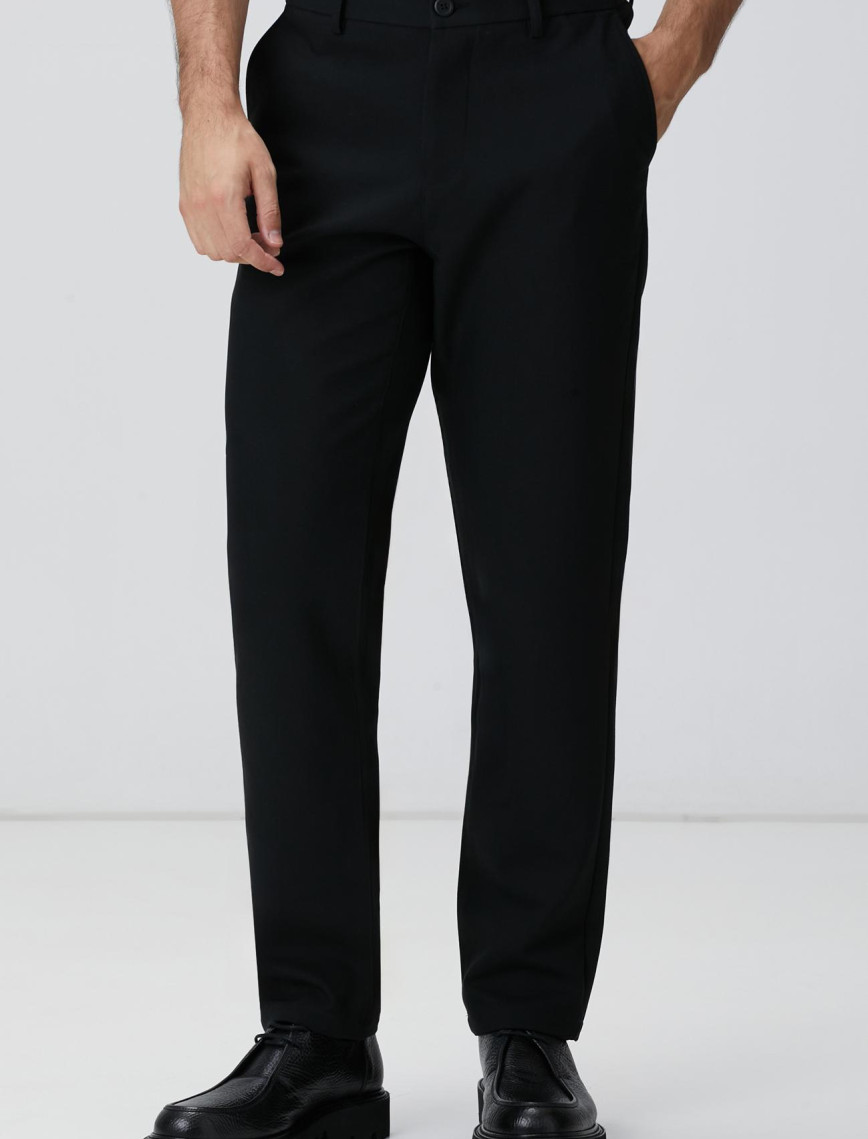 Network Erkek Siyah Casual Pantolon Network Erkek Siyah Casual Pantolon