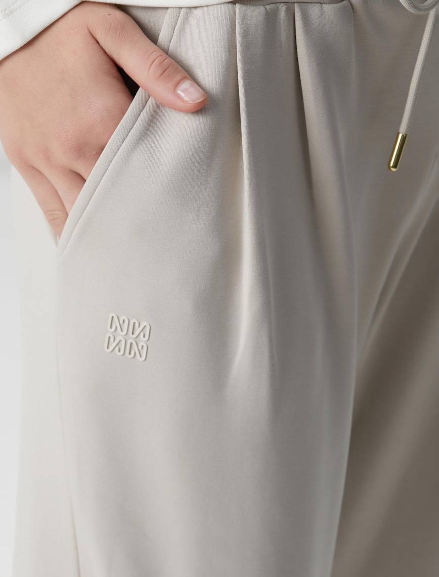 Network Kadın Taş Modal Karışımlı Eşofman Network Kadın Taş Modal Karışımlı Eşofman