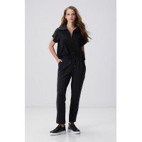 Network Kadın Siyah Modal Karışımlı Eşofman Network Kadın Siyah Modal Karışımlı Eşofman