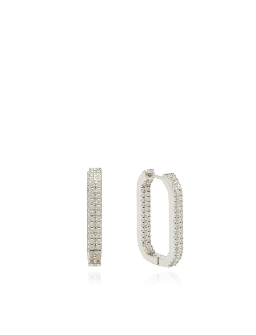 Network Kadın Silver Taşlı Küpe Network Kadın Silver Taşlı Küpe