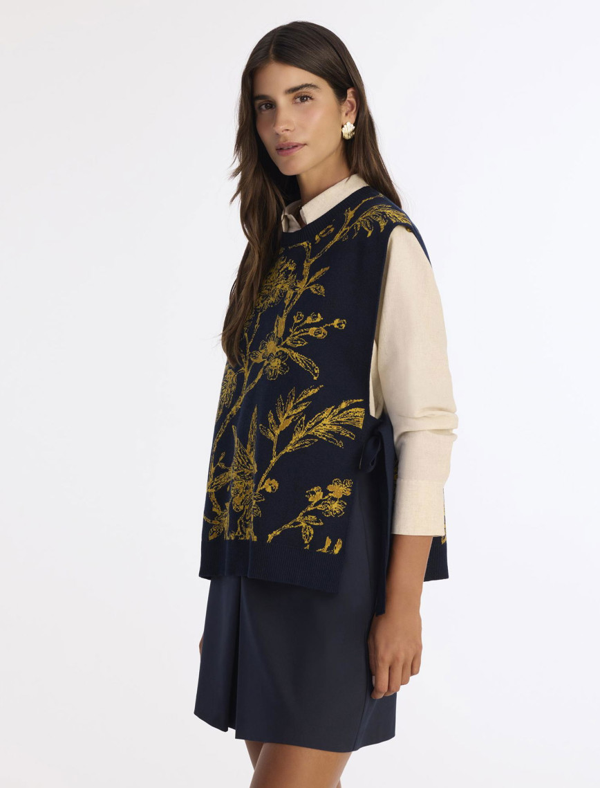 YARGICI Regular Bisiklet Yaka Yelek YARGICI Regular Bisiklet Yaka Yelek