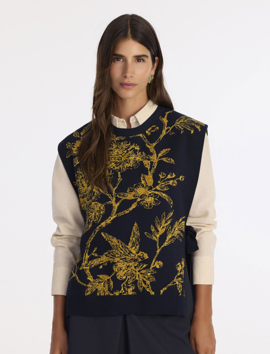 YARGICI Regular Bisiklet Yaka Yelek YARGICI Regular Bisiklet Yaka Yelek