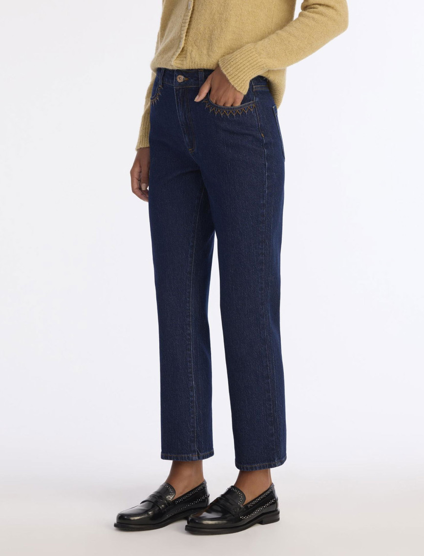 YARGICI Düz Yüksek Bel Pantolon YARGICI Düz Yüksek Bel Pantolon