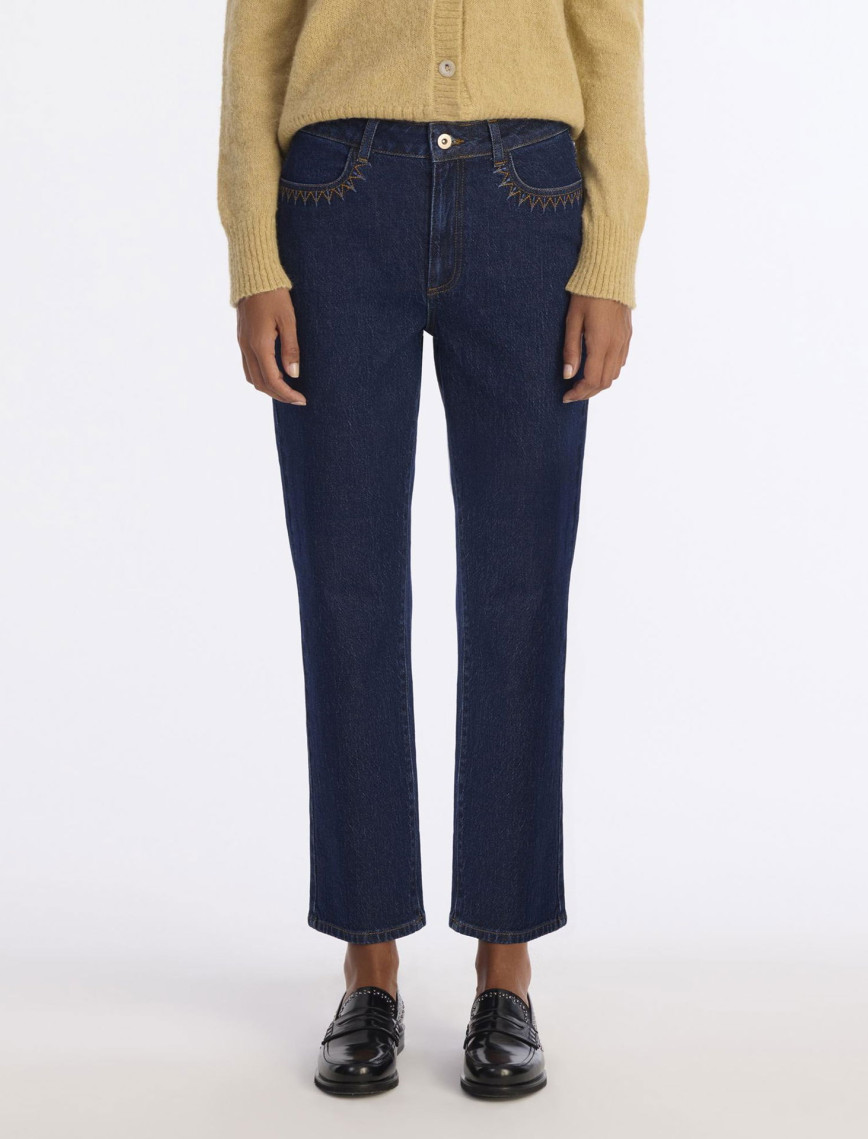 YARGICI Düz Yüksek Bel Pantolon YARGICI Düz Yüksek Bel Pantolon