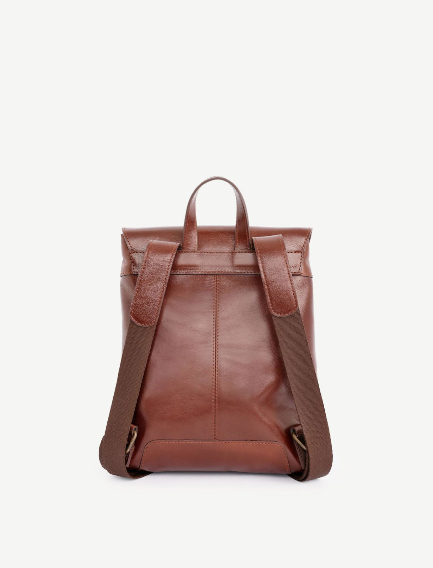 YARGICI Kapaklı Deri Sırt Çantası YARGICI Kapaklı Deri Sırt Çantası