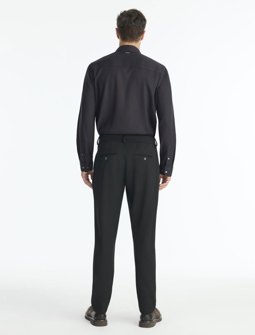 Düz Normal Bel Pantolon Düz Normal Bel Pantolon