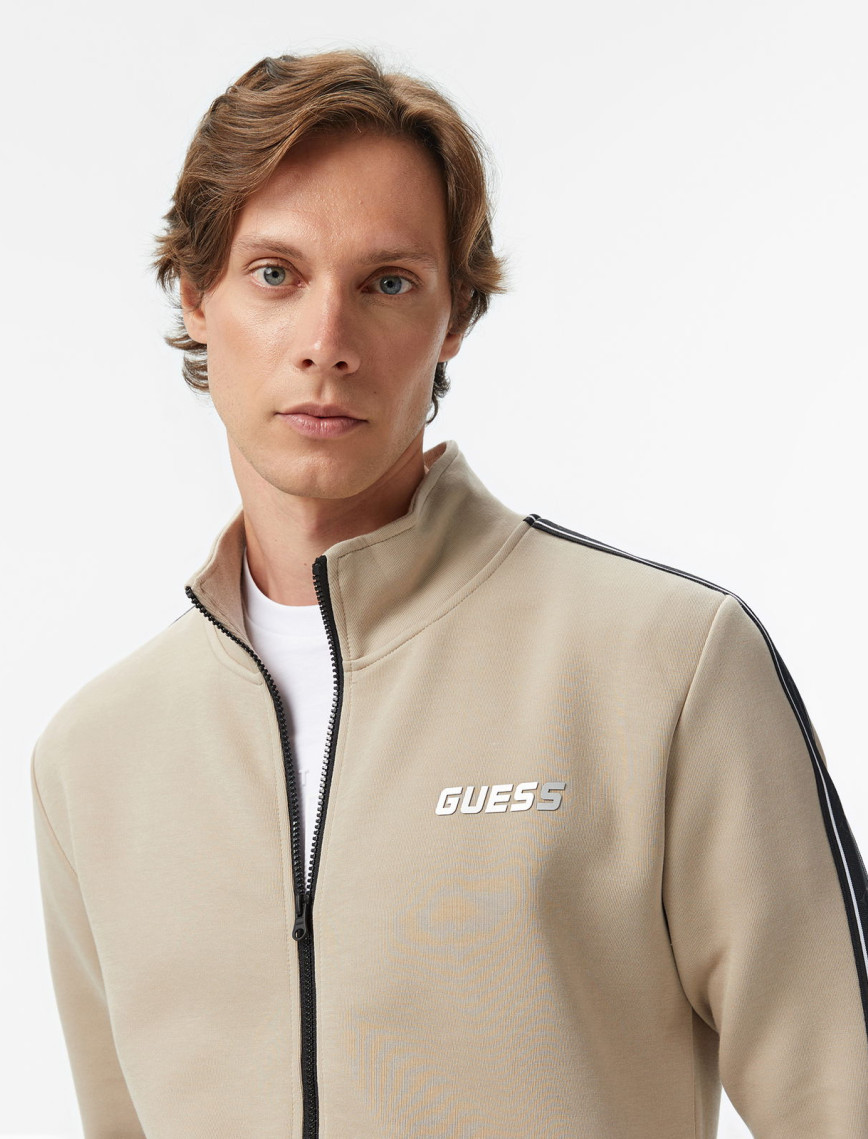 Guess Mickey Erkek Bej Sweatshirt Guess Mickey Erkek Bej Sweatshirt