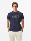 Guess Embosse Regular Fit Erkek Siyah T-Shirt Guess Embosse Regular Fit Erkek Siyah T-Shirt