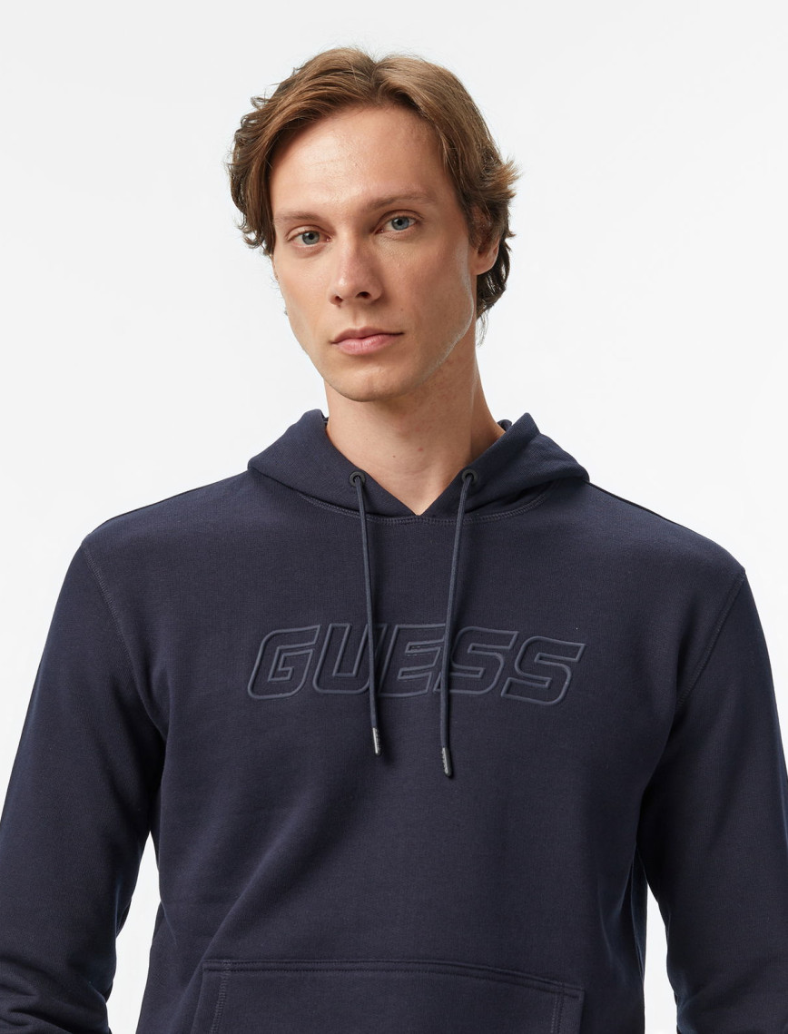 Guess Aldwin Erkek Lacivert Sweatshirt Guess Aldwin Erkek Lacivert Sweatshirt