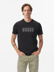 Guess Embosse Regular Fit Erkek Siyah T-Shirt Guess Embosse Regular Fit Erkek Siyah T-Shirt