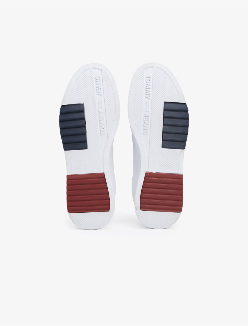 Tommy Jeans Retro Erkek Beyaz Sneaker Tommy Jeans Retro Erkek Beyaz Sneaker
