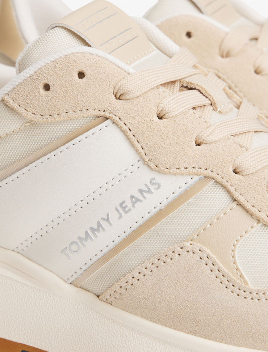 Tommy Jeans Cleated Runner Kadın Bej Sneaker Tommy Jeans Cleated Runner Kadın Bej Sneaker