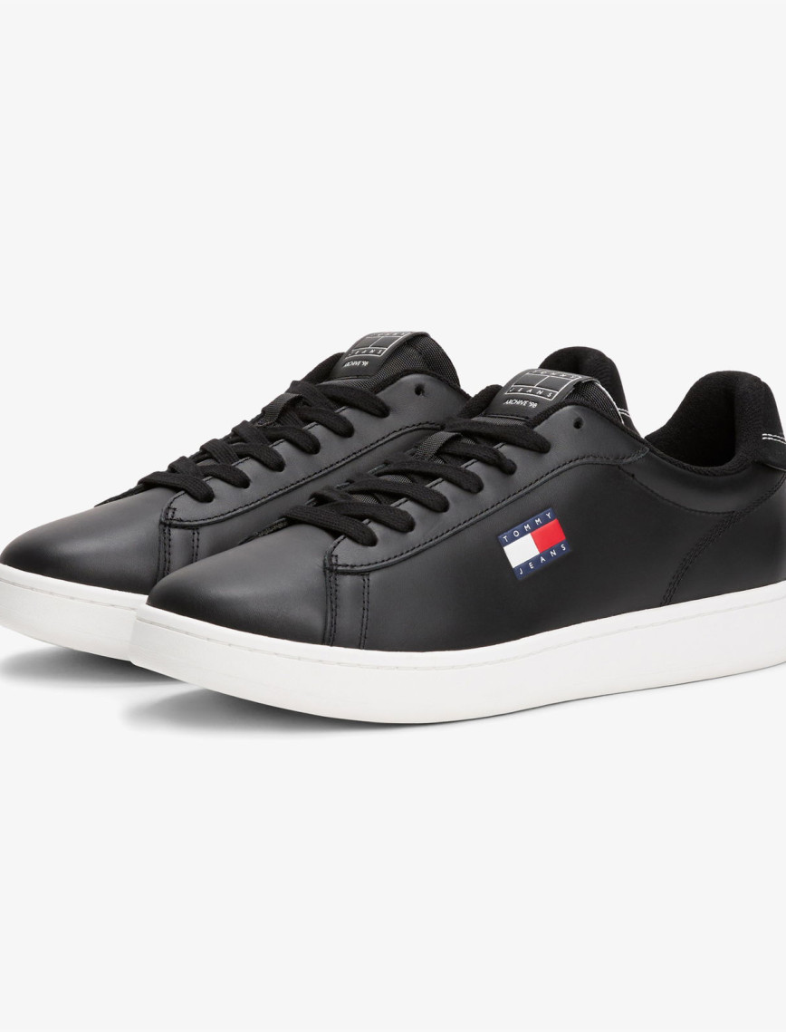 Tommy Hilfiger Archive '98 Erkek Siyah Sneaker Tommy Hilfiger Archive '98 Erkek Siyah Sneaker