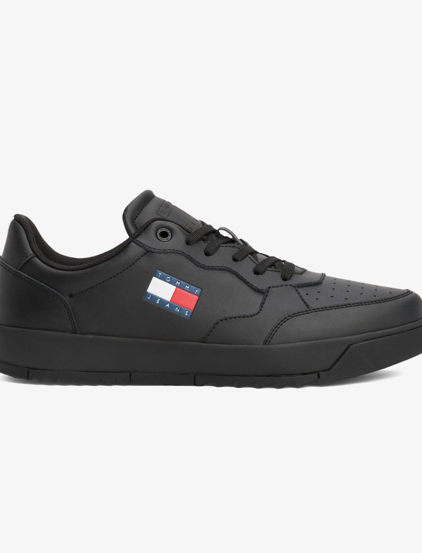 Tommy Jeans Retro Erkek Siyah Sneaker Tommy Jeans Retro Erkek Siyah Sneaker