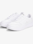 Tommy Hilfiger Modern Lightcup Leather Erkek Beyaz Sneaker Tommy Hilfiger Modern Lightcup Leather Erkek Beyaz Sneaker