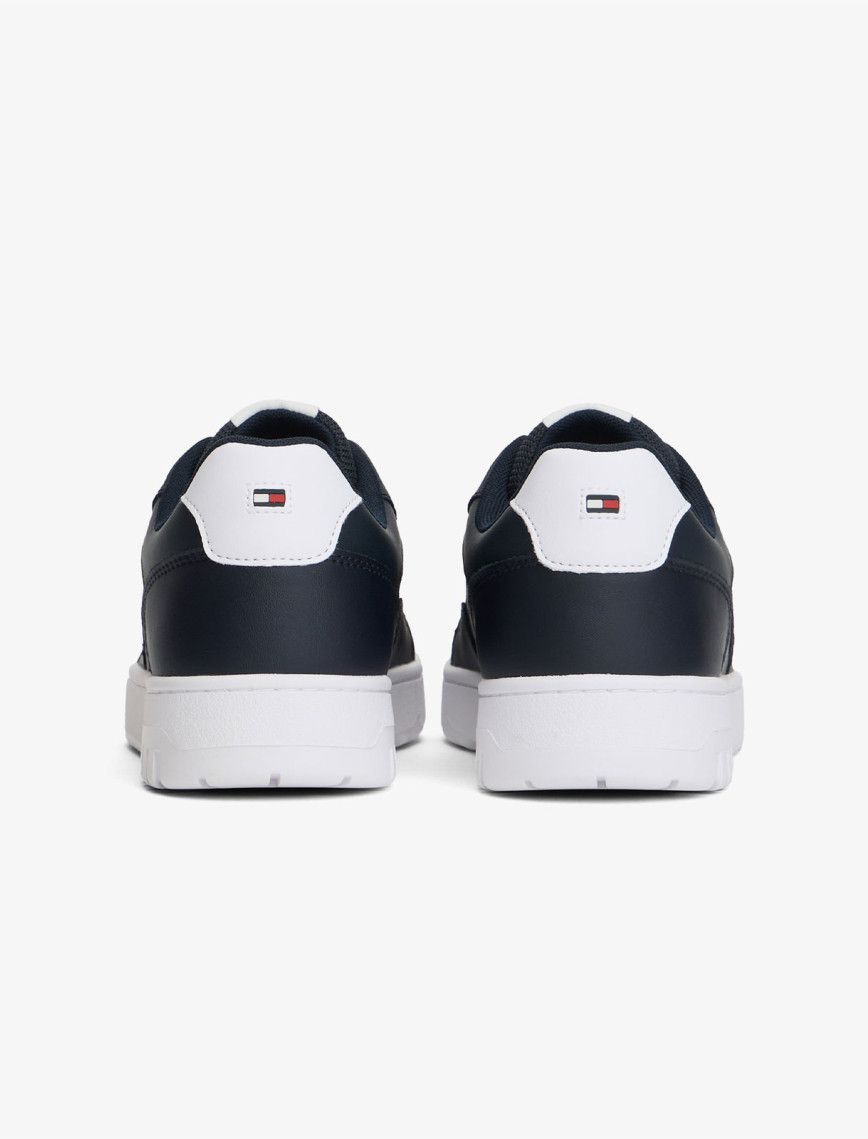 Tommy Hilfiger Basket Core Stripes Erkek Mavi Sneaker Tommy Hilfiger Basket Core Stripes Erkek Mavi Sneaker