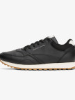 Tommy Hilfiger New Runner Eva Leather Essential Erkek Siyah Sneaker Tommy Hilfiger New Runner Eva Leather Essential Erkek Siyah Sneaker