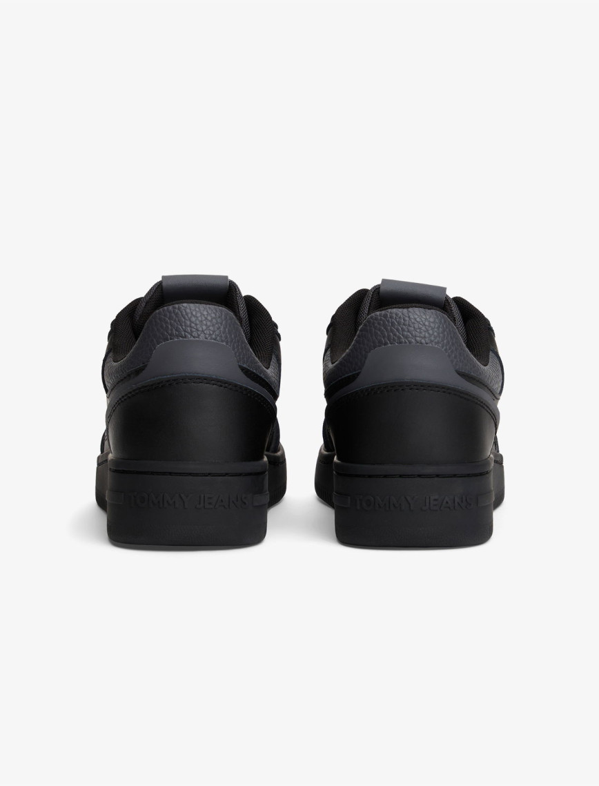 Tommy Jeans Retro Basket Kadın Siyah Sneaker Tommy Jeans Retro Basket Kadın Siyah Sneaker