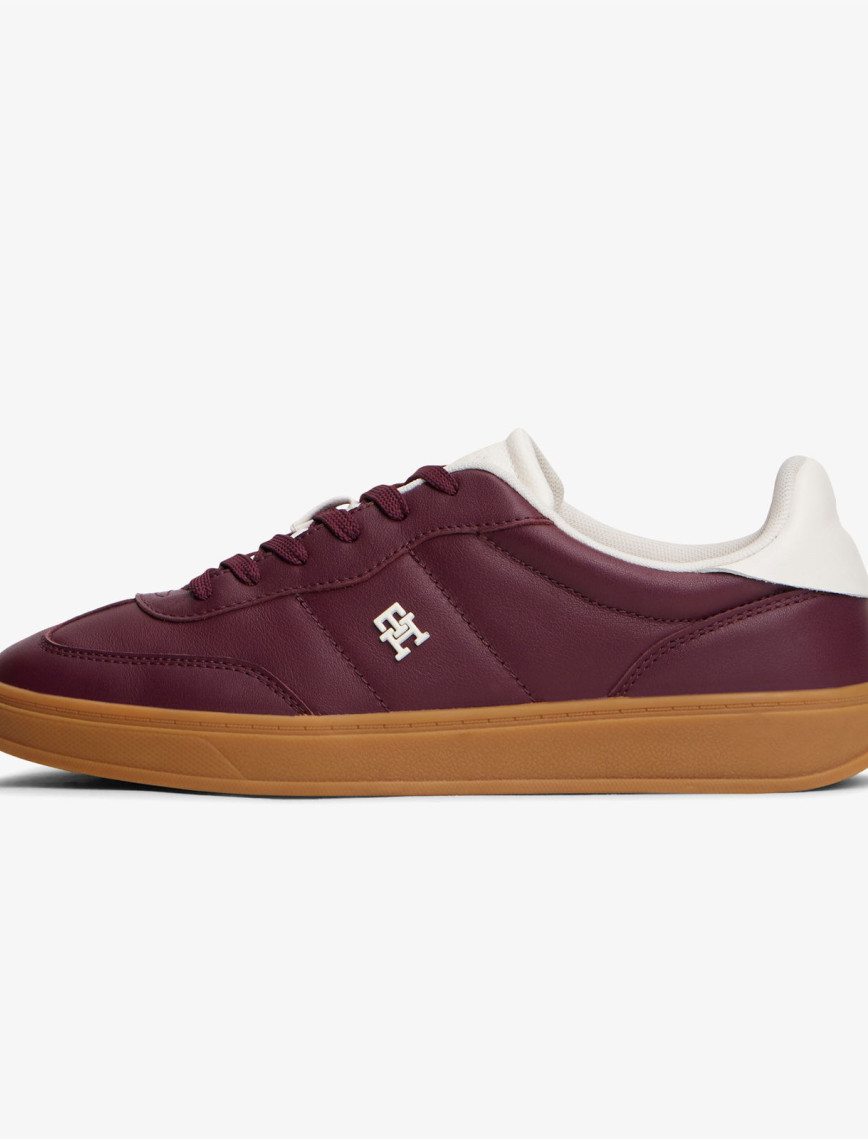 Tommy Hilfiger Heritage Shiny Kadın Kahverengi Sneaker Tommy Hilfiger Heritage Shiny Kadın Kahverengi Sneaker