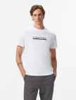 Calvin Klein Outline Tape Graphic Erkek Siyah T-Shirt Calvin Klein Outline Tape Graphic Erkek Siyah T-Shirt