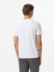 Calvin Klein Smooth Cotton Solid Erkek Beyaz T-Shirt Calvin Klein Smooth Cotton Solid Erkek Beyaz T-Shirt