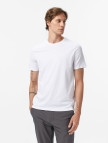 Calvin Klein Smooth Cotton Solid Erkek Gri T-Shirt Calvin Klein Smooth Cotton Solid Erkek Gri T-Shirt