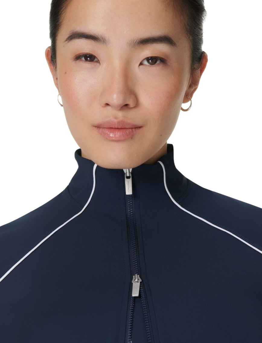 Sweaty Betty Anytime Explorer Zip Up Kadın Mavi Tank Top Sweaty Betty Anytime Explorer Zip Up Kadın Mavi Tank Top