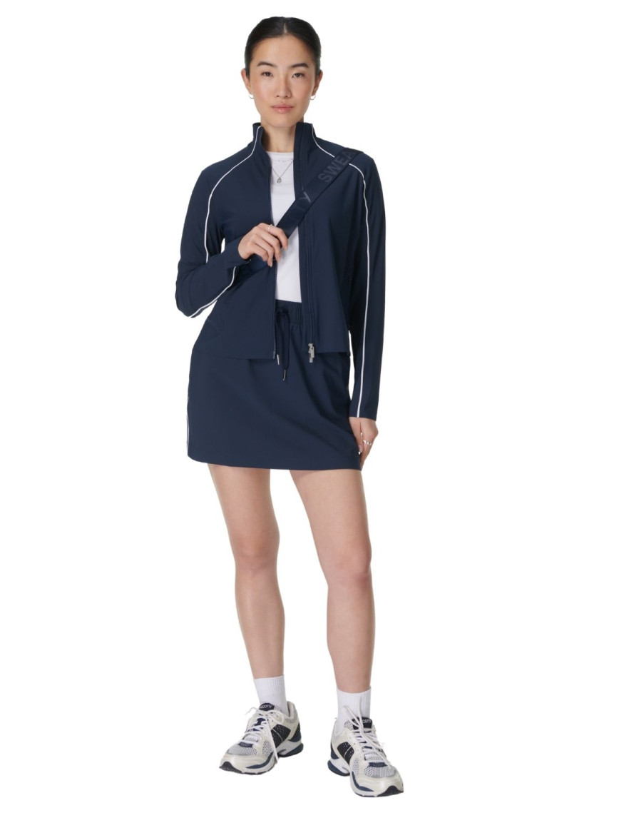 Sweaty Betty Anytime Explorer Zip Up Kadın Mavi Tank Top Sweaty Betty Anytime Explorer Zip Up Kadın Mavi Tank Top