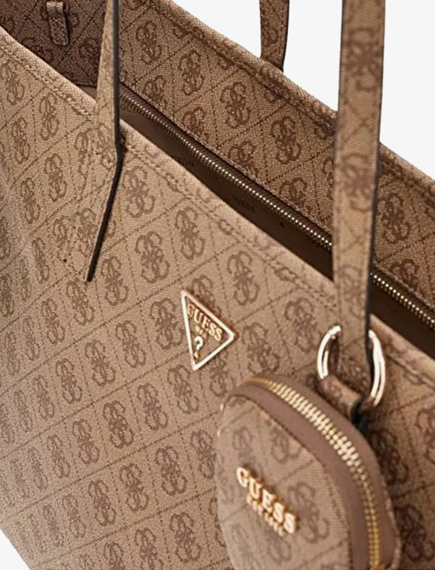 Guess Brenton Kadın Kahverengi El Çantası Guess Brenton Kadın Kahverengi El Çantası